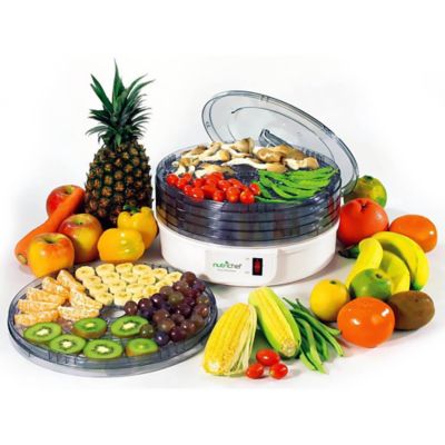 El deshidratador de alimentos incluye pantalla de malla, hoja de rollo de  frutas, recetas, máquina deshidratadora GDOR 5 bandejas con control de