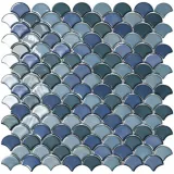 Mosaico Vidrio Soul Gremix 31.7x32.4cm Verde