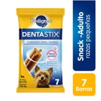 Snack Para Perro Adulto Razas Pequeñas Dentastix Cuidado Oral Pedigree Pack x7und