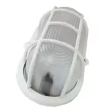 Lámpara Tortuga de 60 Rejilla Blanca Socket E27