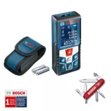 Medidor de Distancia Laser Bosch 50Metros Bluetooth GLM 50 C + Navaja Gratis
