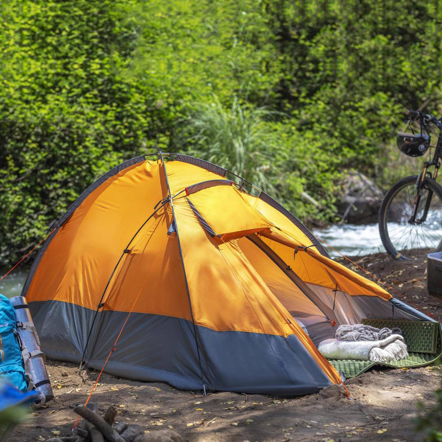 Carpas camping para 2 personas accesorios para camping NUEVO