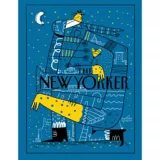 Cuadro Decorativo New Yorker 74x54x2 Azul Oscuro
