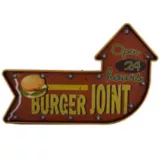 Letrero Burger Joint