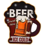 Letrero Beer Cold