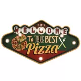 Letrero Welcome Pizza