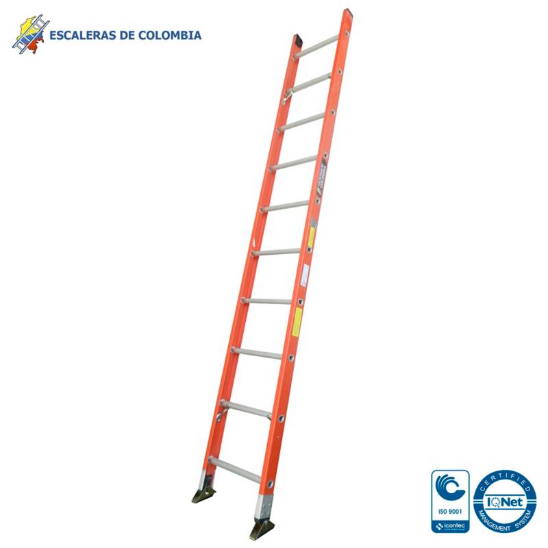 Escalera Extensible De Fibra De Vidrio Tipo 1A De 6.09 M