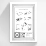 Marco Posters 20x30 cm Blanco