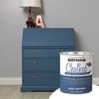 Pintura Tizada para Muebles Chalked 1/4 Galón Azul Costeño