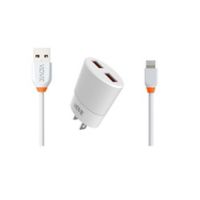 Vidvie Cargador Pared 2 Puertos USB Iphone con Cable