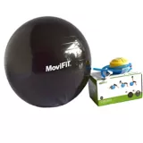 Balón Pelota Para Pilates De 55 Cm Color Negro
