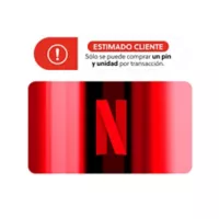 Topps Pin Virtual Tarjeta Netflix Nv16 $30.000 COP
