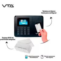 VTA Set 10 Tarjetas RFDI Para Control de Acceso 70075