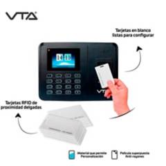 VTA - Set 10 Tarjetas RFDI Para Control de Acceso 70075