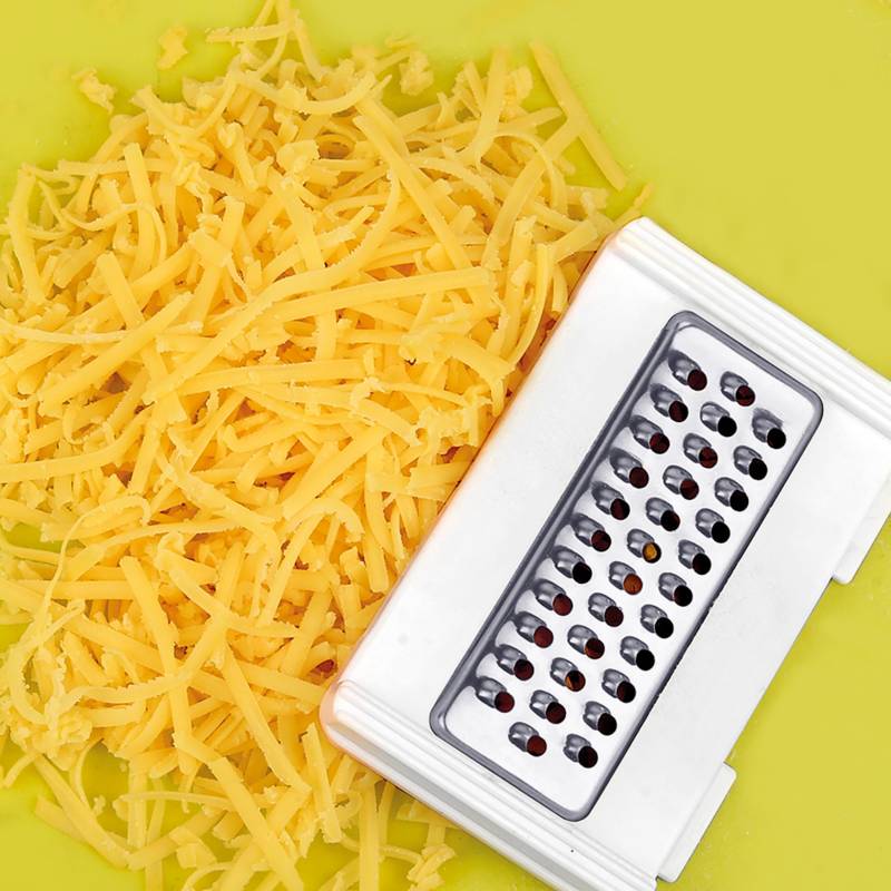 Recipiente cortador Rallador de queso rayada diferentes cortes accesorio  cocina