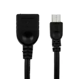 Cable Adaptador Micro USB a USB OTG M/F 15cm