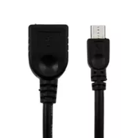 Argom Tech Cable Adaptador Micro USB a USB OTG M/F 15cm