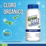Cloro Org Greentabs Tabletas x2.5gr 120 Unidades
