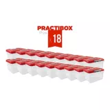 Set x18 Unidades Practibox 17L Rojo