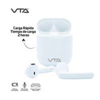 VTA Audifonos Bluetooth Inalambricos Estuche Carga Rapida