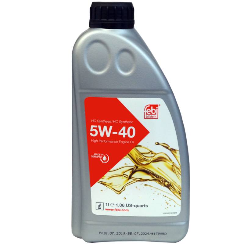 Aceite Sintetico Sae 5W-40 x 1 Litro FEBI