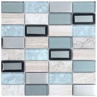 Mosaico Infinity Grey 30x30cm xUnidad