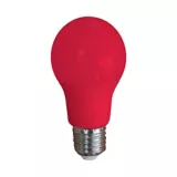 Bombilla LED A60 9W 110V Rojo
