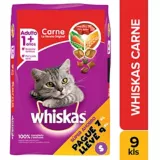 Alimento Seco Para Gato Adulto Carne Pague 7 kg  Lleve 9 kg Whiskas