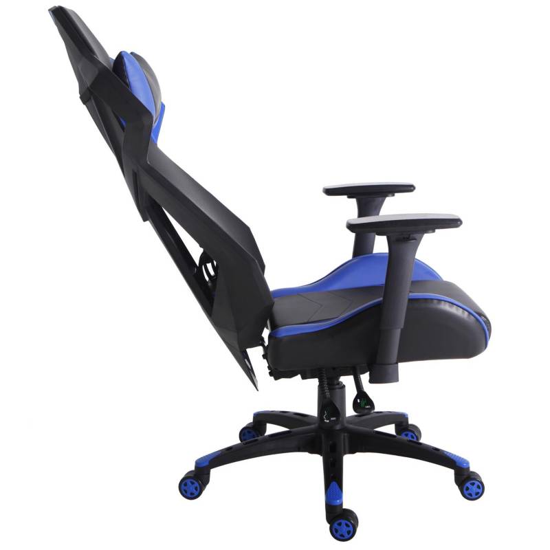 Silla Oficina Pc Sillon Gamer Escritorio Computadora Legend Negro Y Azul