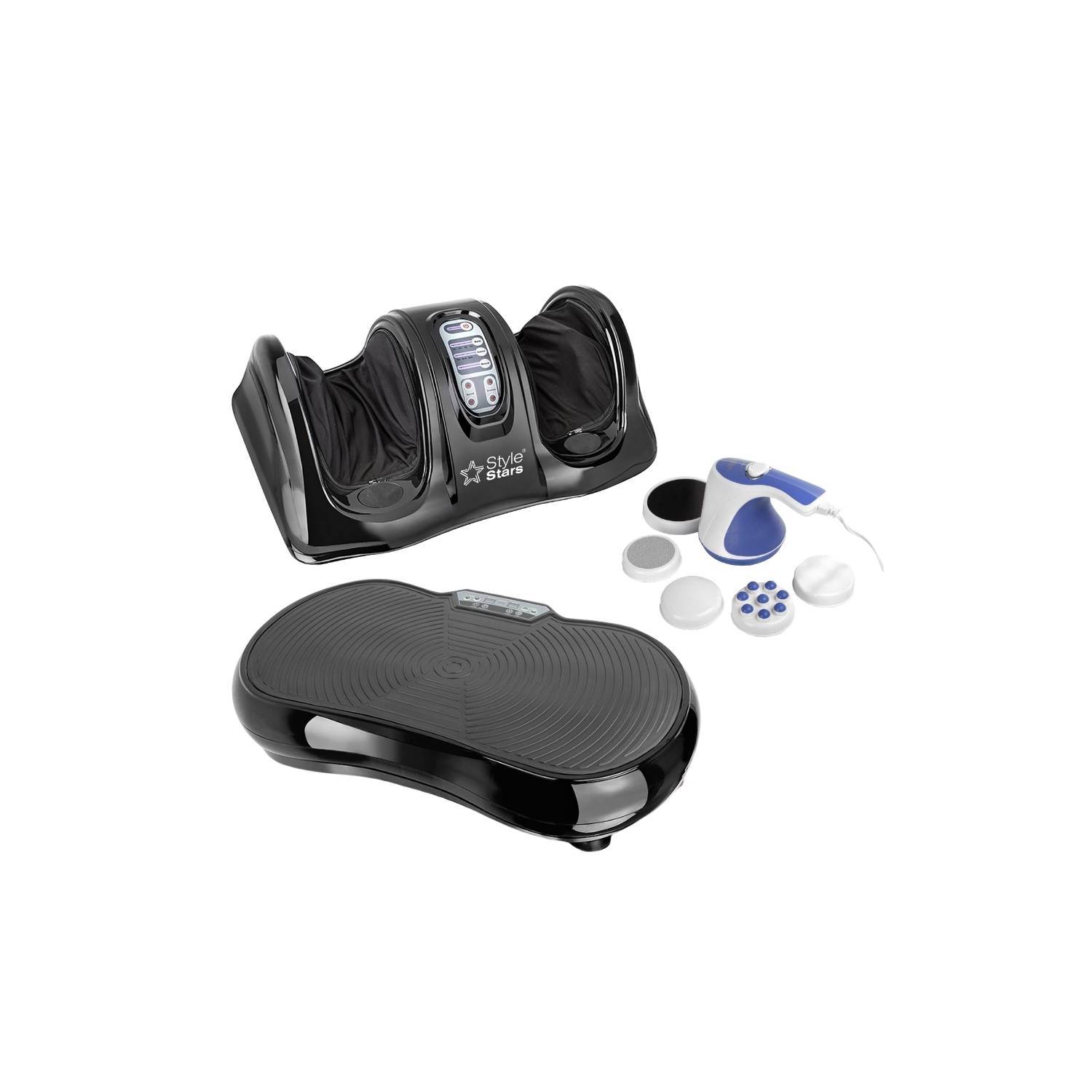 Plataforma Vibratoria Fitnes Relax Control Remoto