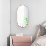 Espejo Ovalado 30x60 cm Cobre
