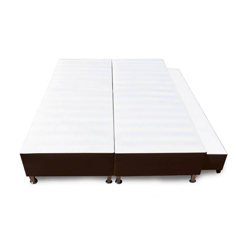 Base Cama con Cajones 90x190 Microfibra Blanco MAGIC CLASS