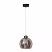 Lámpara Colgante Decorativa 1 Luz E27 Bomba Humo 20cm