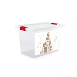 Caja Con Broche 29x30x46,8 cm 25 Litros Regalos Navidad