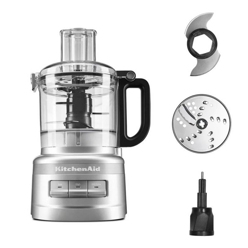 KitchenAid - Procesador de alimentos con accesorio de taza, Negro mate