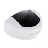 Dispensador De Jabón Líquido Automático Plástico Blanco/Negro 500 Ml De 16x7 Cm