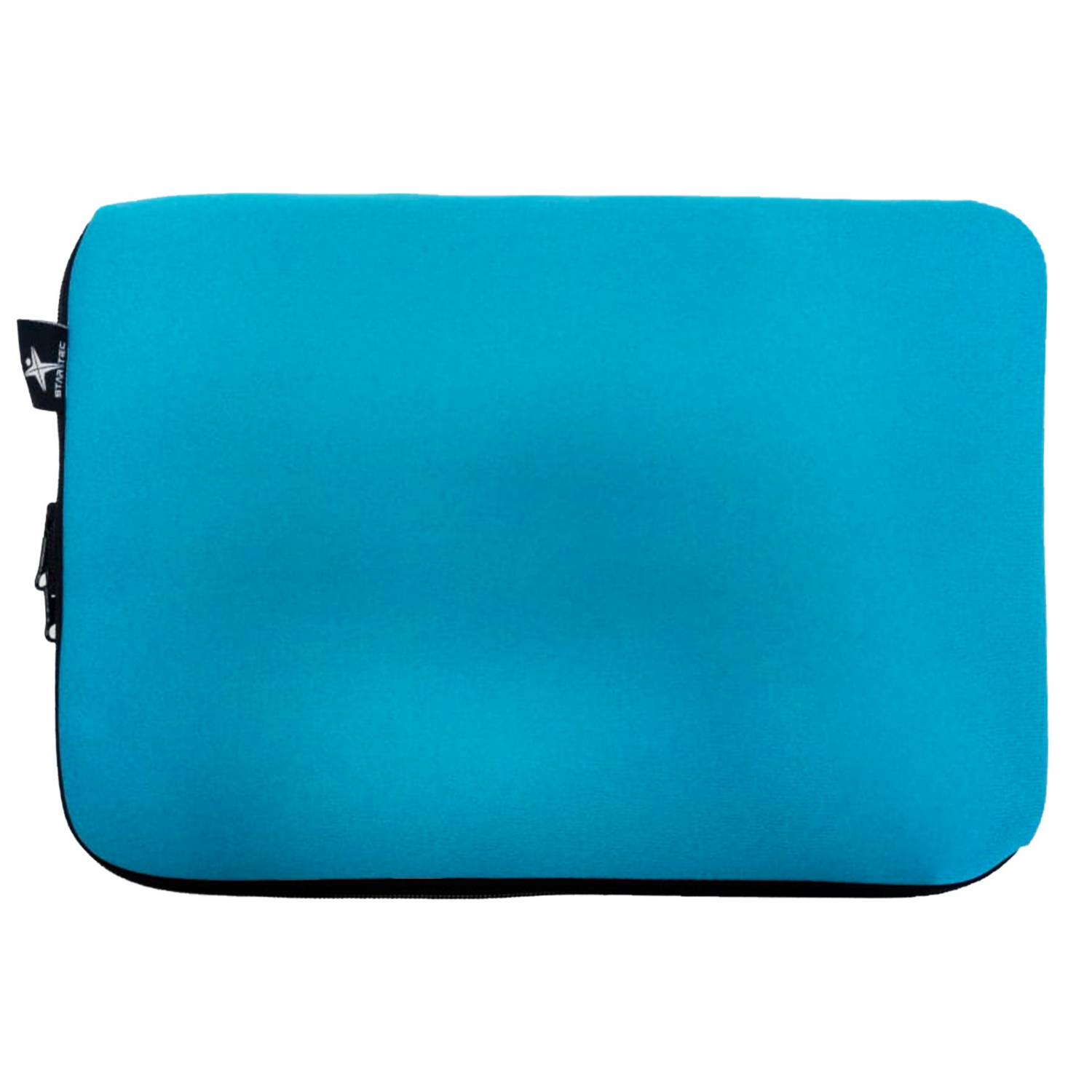 Bolsa Tela con Cremallera Acolchado para Portatil-Tablet 13-14 Azul Claro