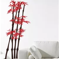 Vinilo Árbol Bambú 80x180