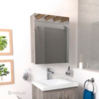 Gabinete para Baño con Espejo 48X60 cm Tambo