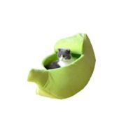 Cama Para Mascota Banana 68x25x18cm Solepet Verde