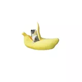 Cama Para Mascota Banana 55x20x15cm Solepet Amarillo