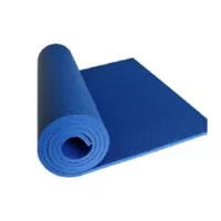 Colchoneta Tapete De Yoga En Pvc De 173 Cm Color Azul