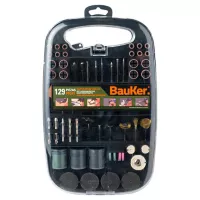 Bauker Kit Accesorios Mototool 129Pzas Bauker