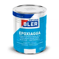Esmalte Epóxico Base Agua Epoxiagua Bler Blanco 1 Galón