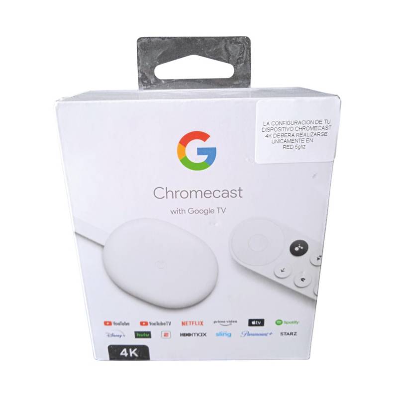 Google Chromecast 4k 2gb Ram Última Versión + Funko Gratis