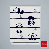 Blackout Enrollable Impresa 120x180 cm Animals Pandas