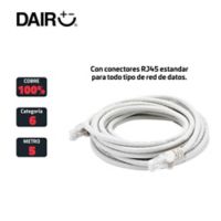 Cable Utp Patch Cord Categoria 6 x 5 mts