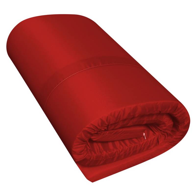 Colchoneta plegable de espuma para acampar plegable, tienda de campaña de  playa, colchoneta para dormir, color rojo