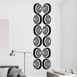 Vinilo Espirales Geométricos 30x115cm