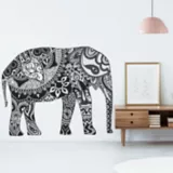 Vinilo Elefante Mandala 160x130cm